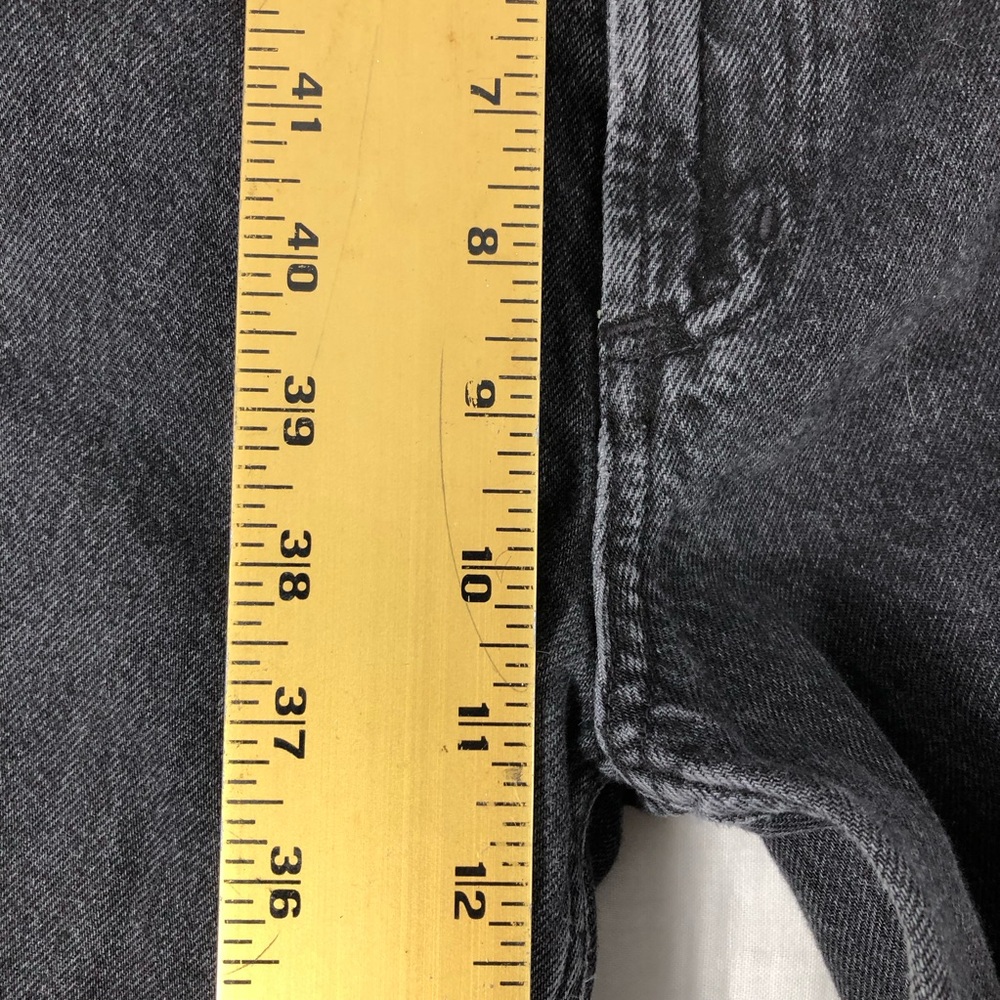 Agolde LA Jeans Women’s Size 31 Black Cargo Wide Leg High Rise - Picture 9 of 12